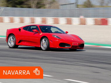 Conduce un Ferrari F430: 1 vuelta en el Circuito de Navarra, Los Arcos