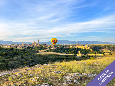 Segovia desde lo alto: 1 vuelo en globo de 1h, brindis y pícnic para 2 personas