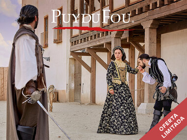 Puy du Fou® España: 2 entradas de adulto para 1 día y espectáculo «El Sueño de Toledo»