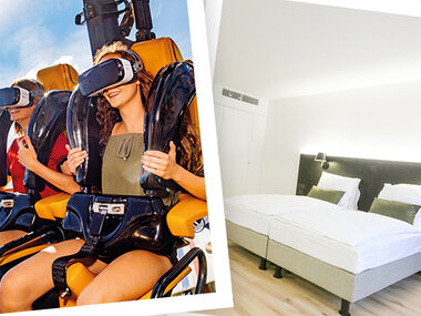 Entreetickets voor 2 volwassenen 2026 tot Bobbejaanland en hotelverblijf voor 1 nacht in de buurt van het park