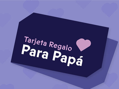 Tarjeta regalo para papá - 15 €