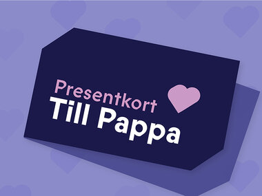 Till pappa - Presentkort - 199 kr.