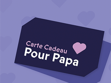 Carte cadeau pour papa - 20 €