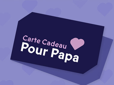 Carte cadeau pour papa - 200 €