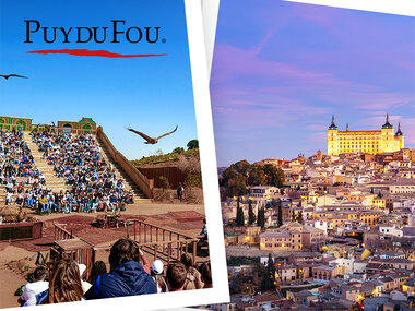 Puy du Fou España: 2 entradas adulto (2 días) con «El Sueño de Toledo» y 1 noche en hoteles de 4* y 5* en Toledo