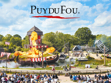 Puy du Fou® : Billet d’entrée pour 1 adulte 2026 (2 jours)