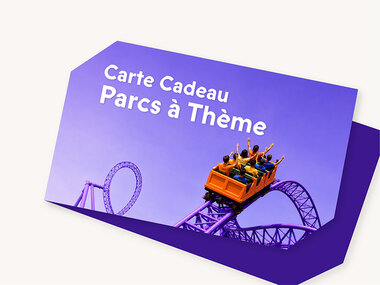 Carte cadeau Parcs à thème - 50 €
