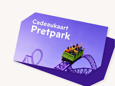 Cadeaukaart Pretpark - 50 €