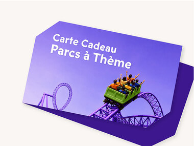 Carte cadeau Parcs à thème - 50 €