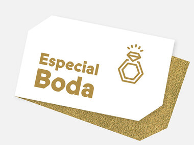 Tarjeta regalo boda