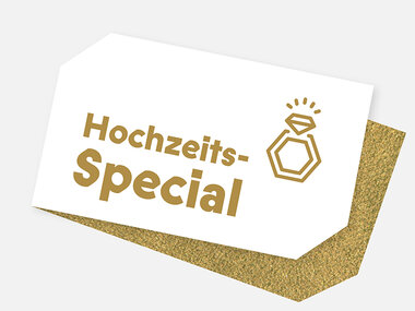 Geschenkgutschein zur Hochzeit - 100 €