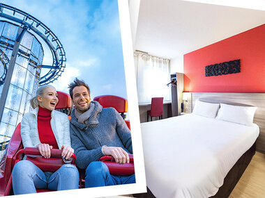 Séjour Europa-Park 2026 : billet pour 2 adultes (2 jours) et 2 nuits dans un hôtel proche d’Europa-Park