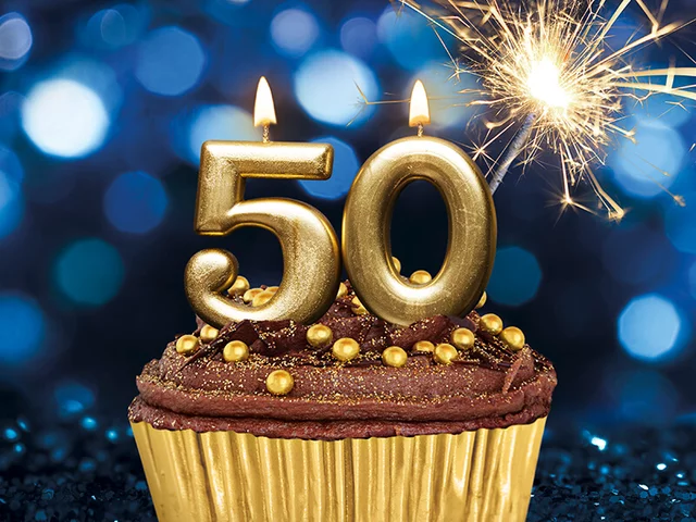 Buon Compleanno 50 Anni Anniversario Del Compleanno Della Persona