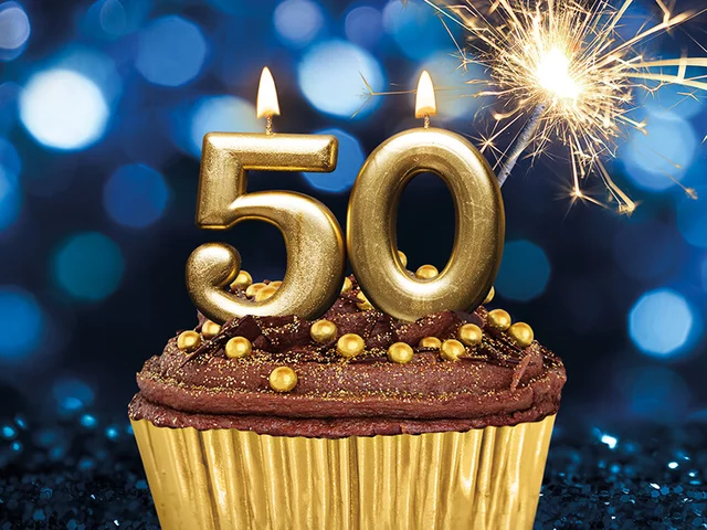 Feliz Cumpleaños 50 Años Aniversario De La Persona Cumpleaños