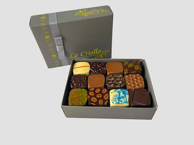 Mini ballotin 6 chocolats - Spécial fêtes de noël - Chocolats