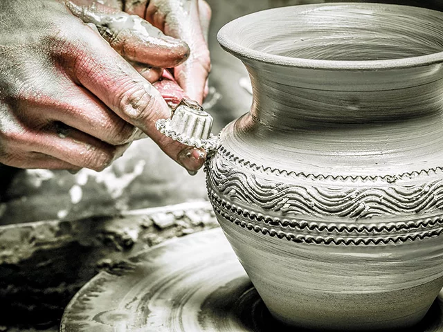 Coffret atelier de poterie