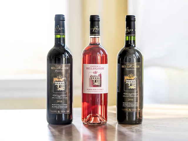 Collection 6 vins rouges de Bordeaux