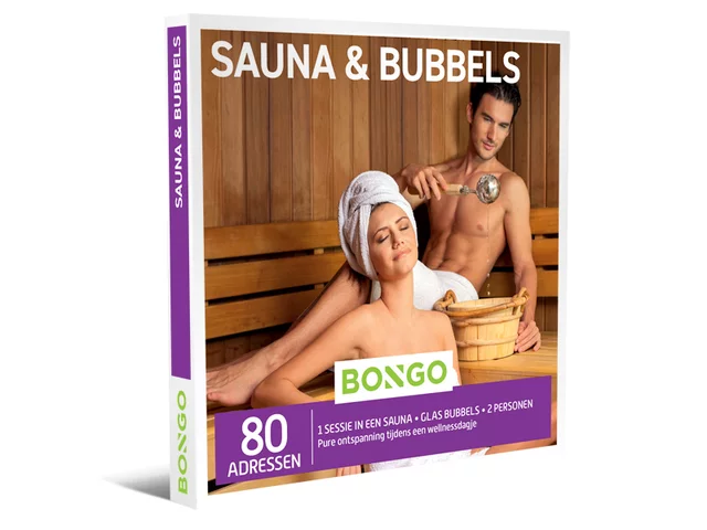 Doe alles met mijn kracht scherp Gemakkelijk Cadeaubon Sauna & Bubbels - Bongo