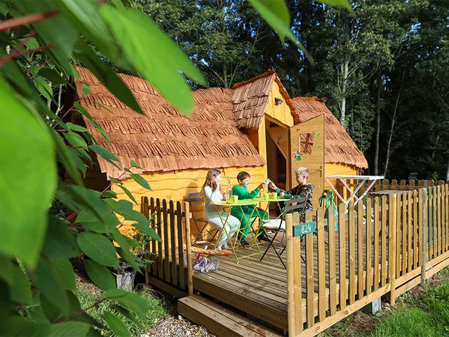 Maison des fées Hansel & Gretel - Camping Clos Cacheleux