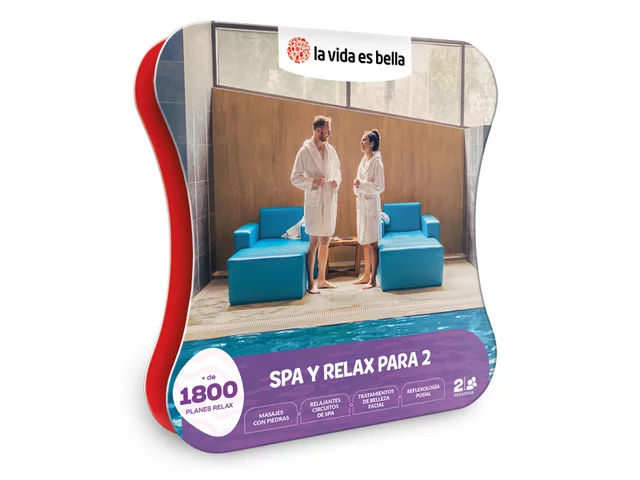 Smartbox - Navidad de relax: 1 masaje de 1 hora para 2 personas Caja regalo  Bienestar, Pack Experiencia, Los mejores precios