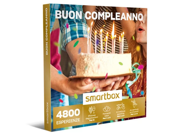 Cofanetto regalo Buon compleanno - Smartbox