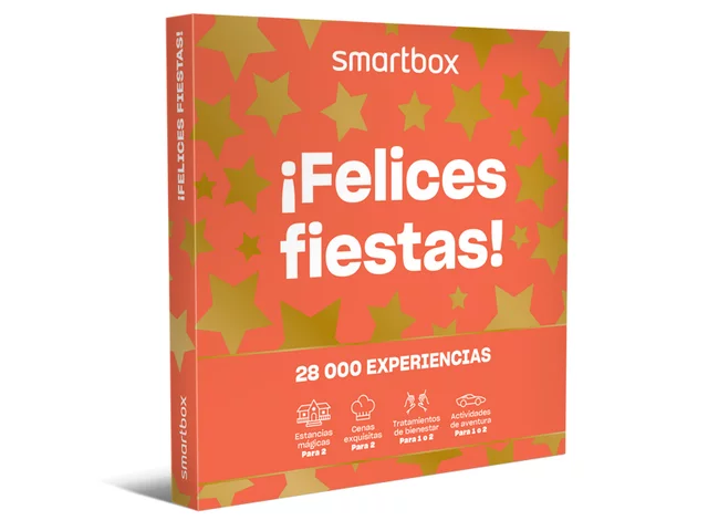 Smartbox - Caja Regalo Felicidad para Dos - Idea de Regalo - 1 Experiencia  de gastronomía, Aventura o Bienestar para 2 Personas