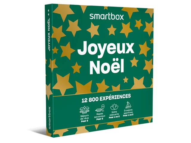 Coffret cadeau Joyeux Noël - Smartbox