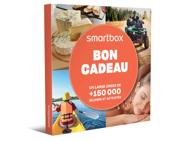 Carte cadeau nouvel an - 50 € - smartbox - coffret cadeau multi