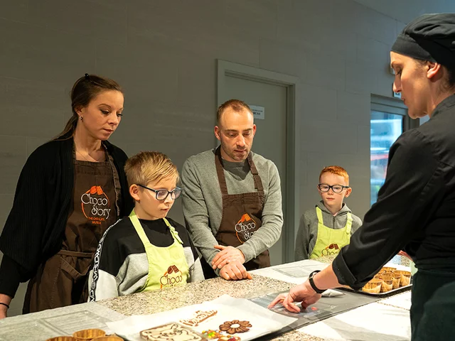 Bruges : atelier fabrication de chocolat & musée du chocolat